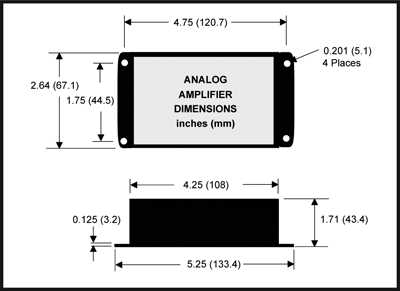 D Model Analog Sensor Dimensions